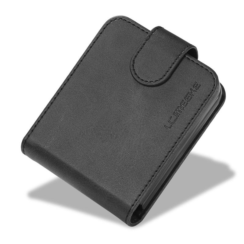 Etui Do Samsung Galaxy Z Flip 5 Imitacja Skóry Lc.imeeke