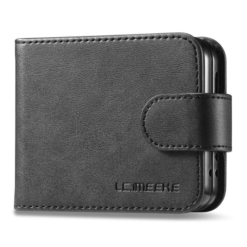Etui Do Samsung Galaxy Z Flip 5 Imitacja Skóry Lc.imeeke