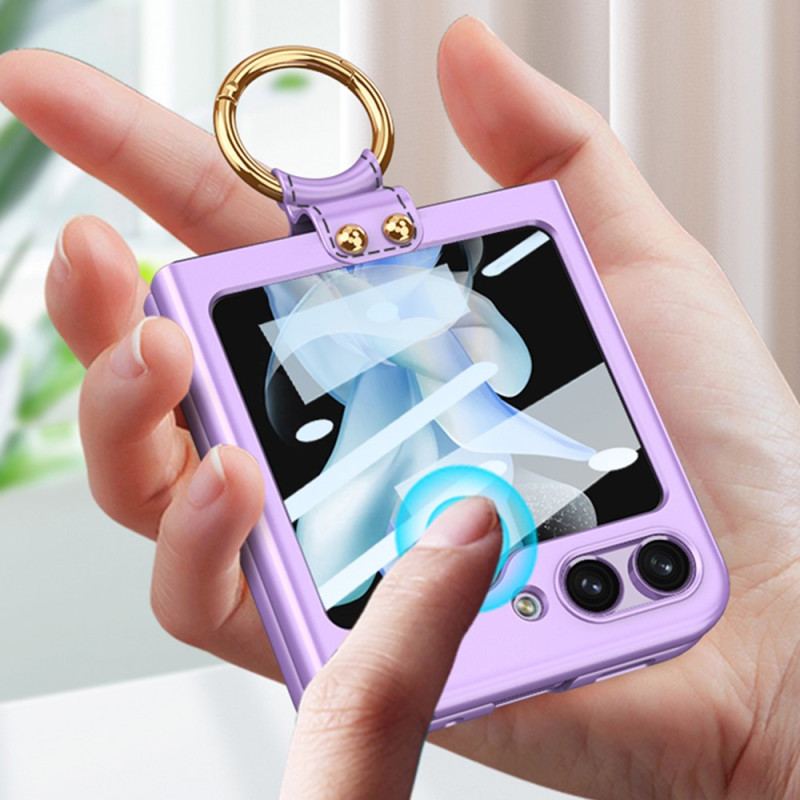Etui Do Samsung Galaxy Z Flip 5 Z Pierścieniem Gkk