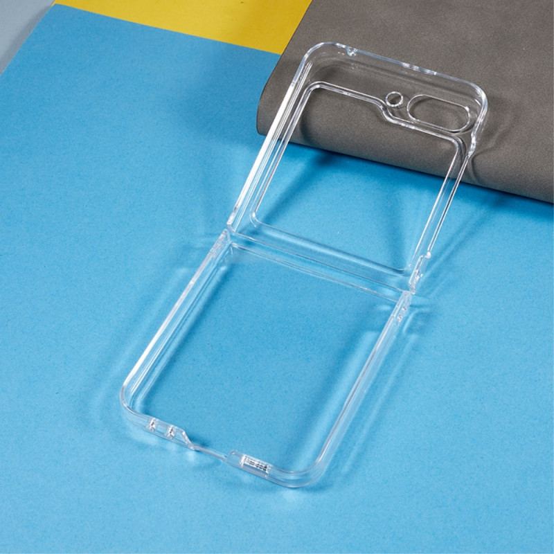 Etui Do Samsung Galaxy Z Flip 5 Przezroczysty Plastik
