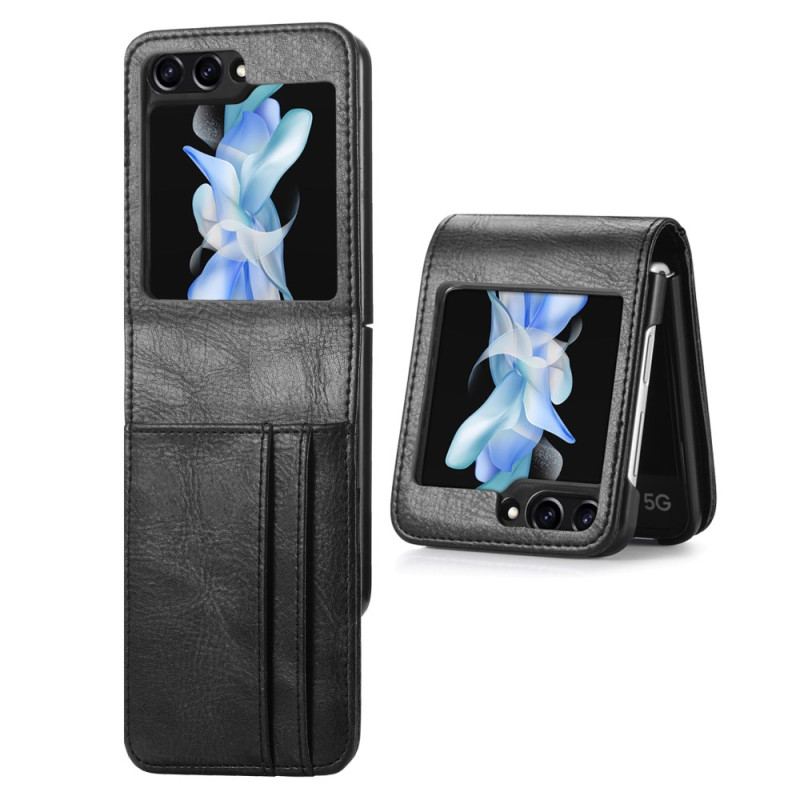 Etui Do Samsung Galaxy Z Flip 5 Skórzane Etui Na Karty