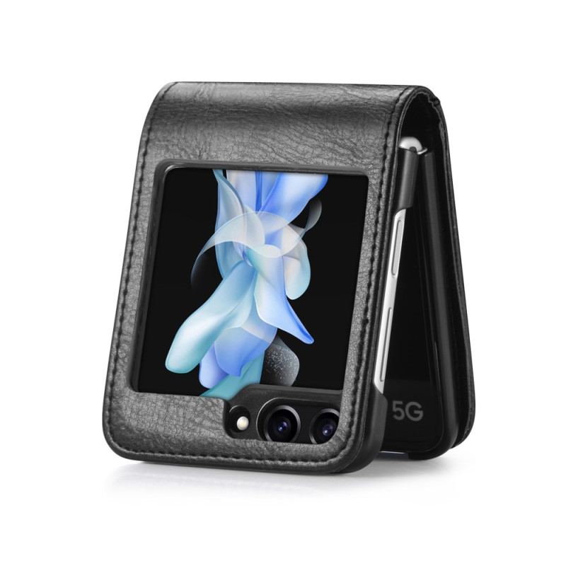 Etui Do Samsung Galaxy Z Flip 5 Skórzane Etui Na Karty