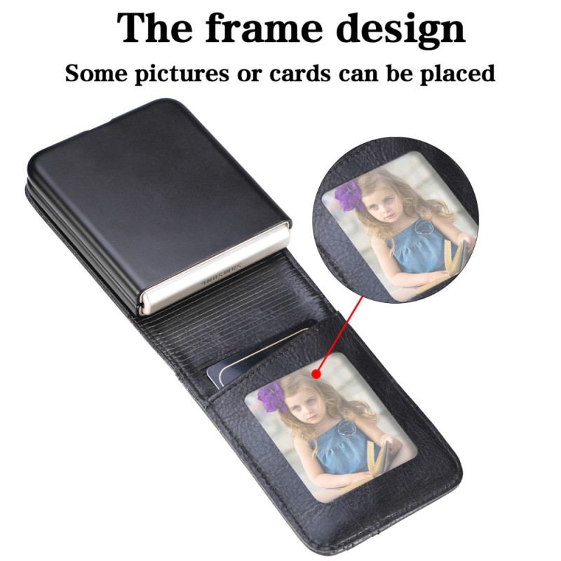 Etui Do Samsung Galaxy Z Flip 5 Skórzane Etui Na Karty