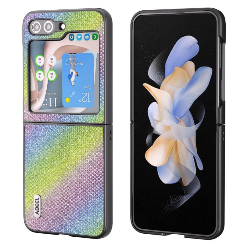 Etui Do Samsung Galaxy Z Flip 5 Sztuczna Skóra Abeel