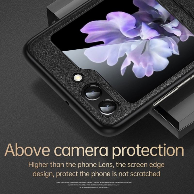 Etui Do Samsung Galaxy Z Flip 5 Sztuczna Skóra Sulada