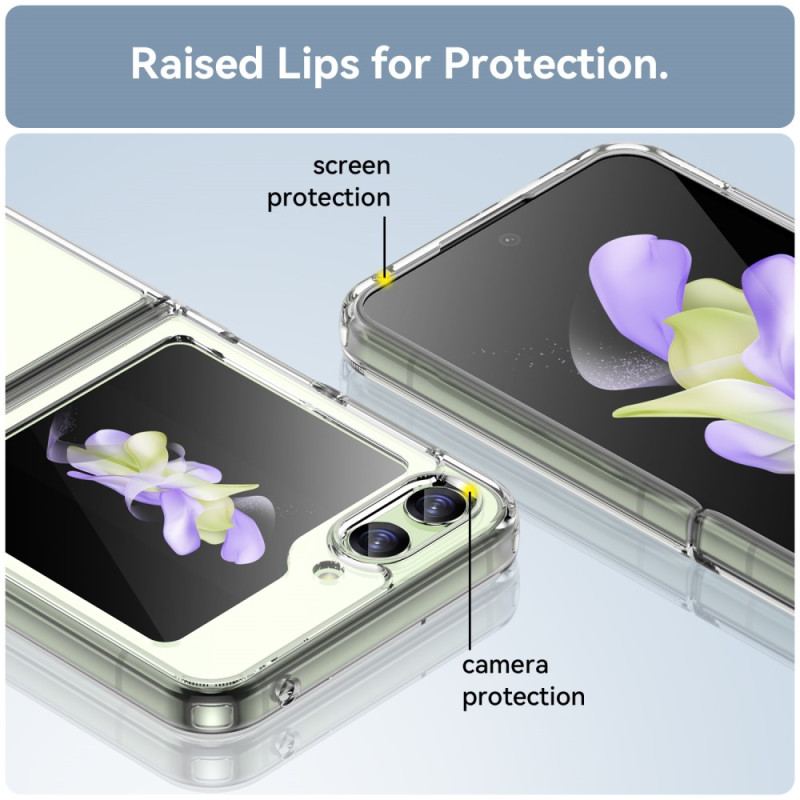 Etui Samsung Galaxy Z Flip 5 Akryl Hybrydowy Etui Ochronne