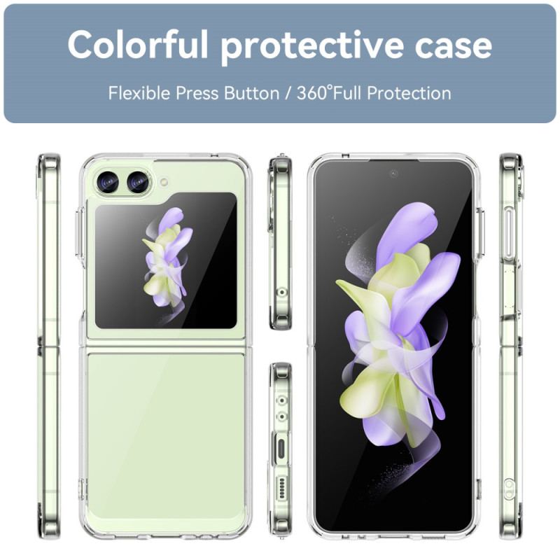 Etui Samsung Galaxy Z Flip 5 Akryl Hybrydowy Etui Ochronne