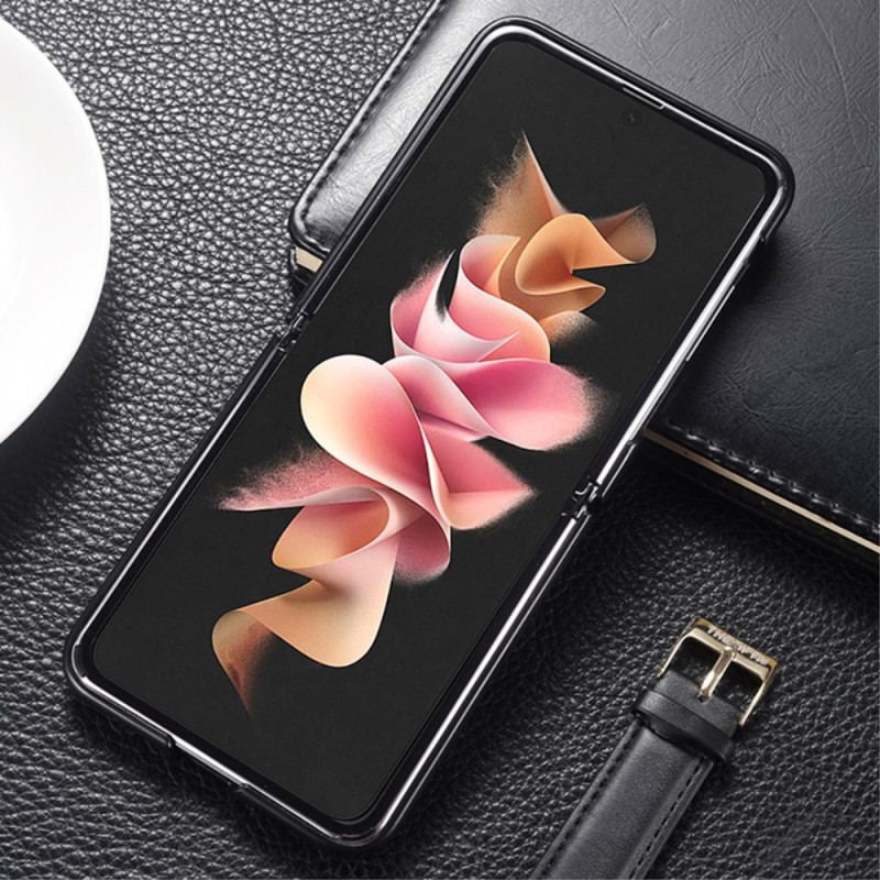Etui Samsung Galaxy Z Flip 5 Efekt Delikatnej Skóry