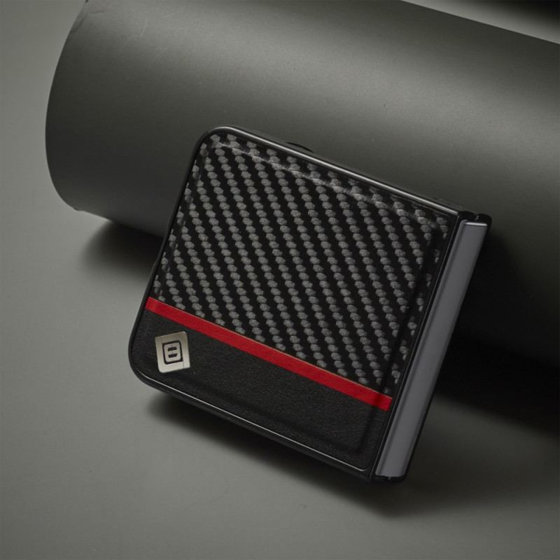 Etui Samsung Galaxy Z Flip 5 Linia Z Włókna Węglowego