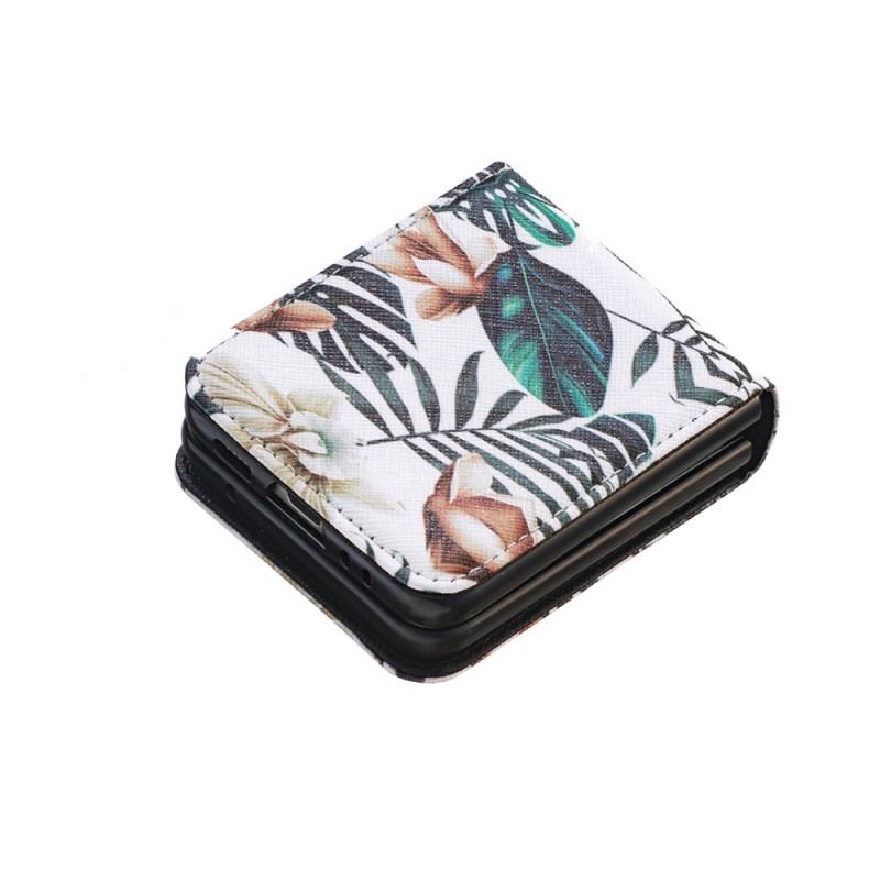 Etui Samsung Galaxy Z Flip 5 Liście Etui Ochronne