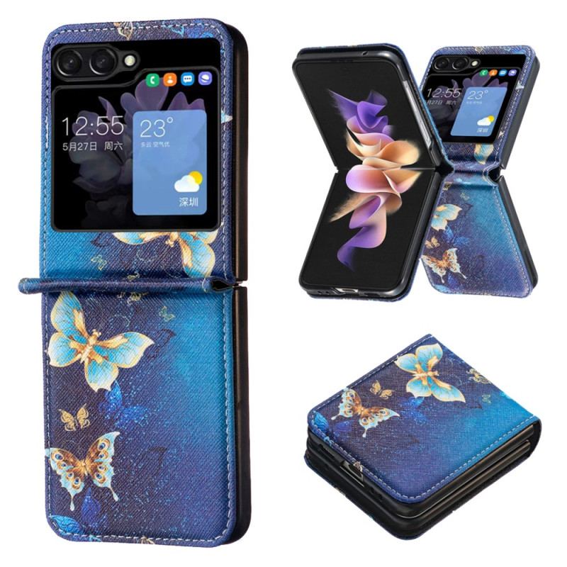 Etui Samsung Galaxy Z Flip 5 Motyle Etui Ochronne
