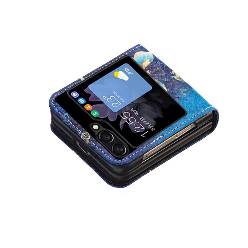 Etui Samsung Galaxy Z Flip 5 Motyle Etui Ochronne