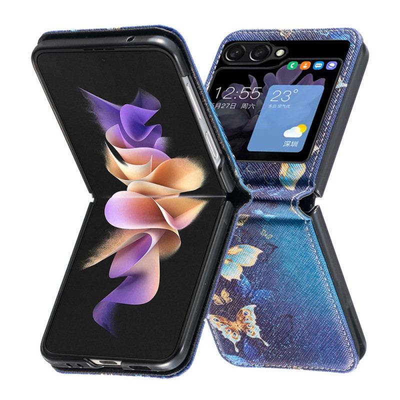 Etui Samsung Galaxy Z Flip 5 Motyle Etui Ochronne