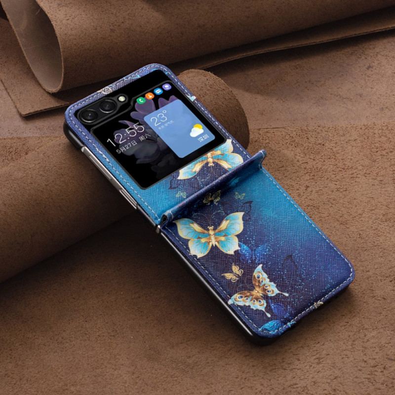 Etui Samsung Galaxy Z Flip 5 Motyle Etui Ochronne