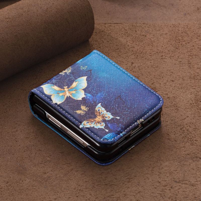 Etui Samsung Galaxy Z Flip 5 Motyle Etui Ochronne