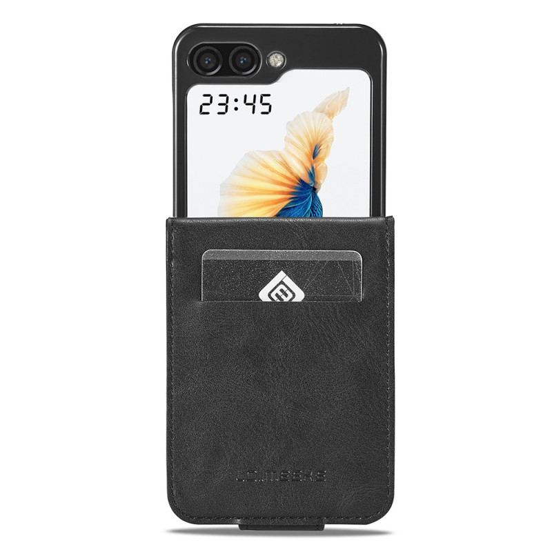 Etui Samsung Galaxy Z Flip 5 Etui Na Telefon Stylowa Skóra Rfid Lc.imeeke