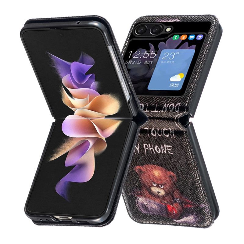 Etui Samsung Galaxy Z Flip 5 Niebezpieczny Niedźwiedź