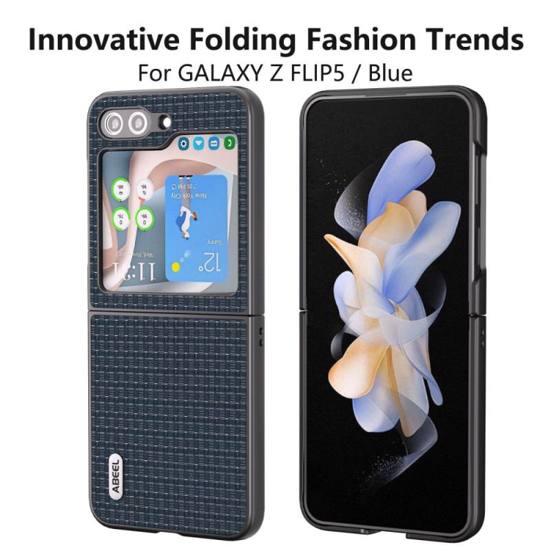 Etui Samsung Galaxy Z Flip 5 Oryginalna Skóra Abeel