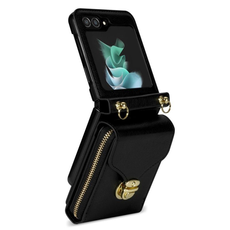 Etui Samsung Galaxy Z Flip 5 Portfel I Pasek Na Ramię