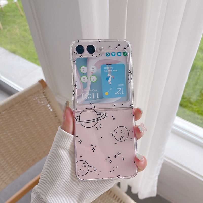 Etui Samsung Galaxy Z Flip 5 Przezroczyste Niebo