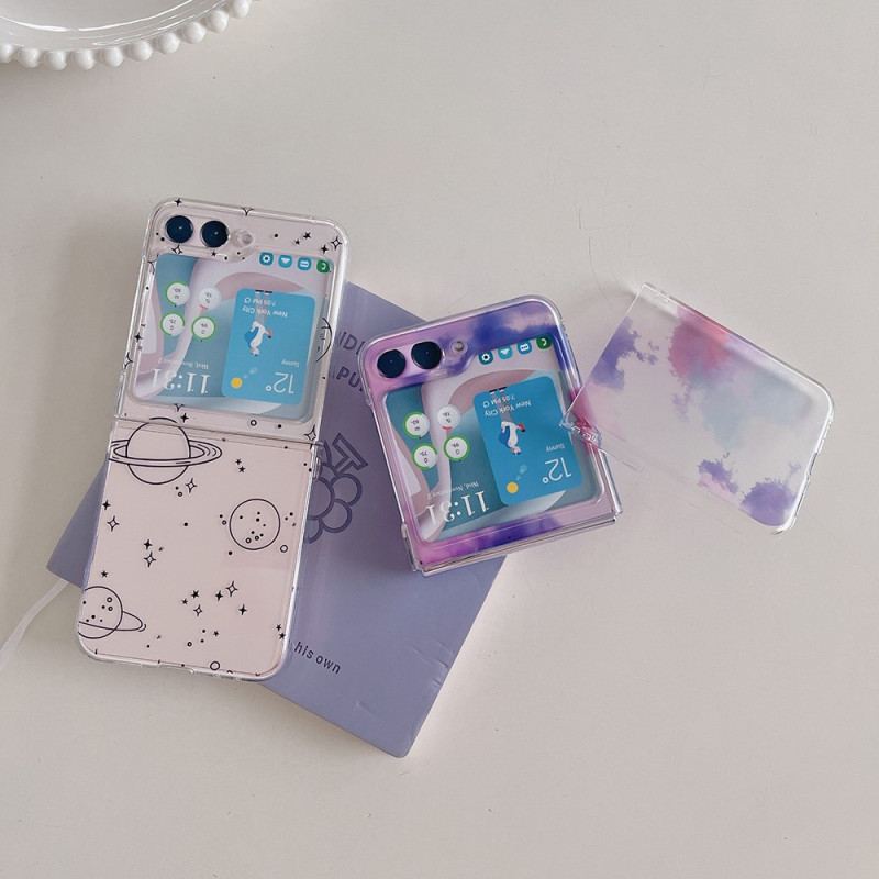 Etui Samsung Galaxy Z Flip 5 Przezroczyste Niebo