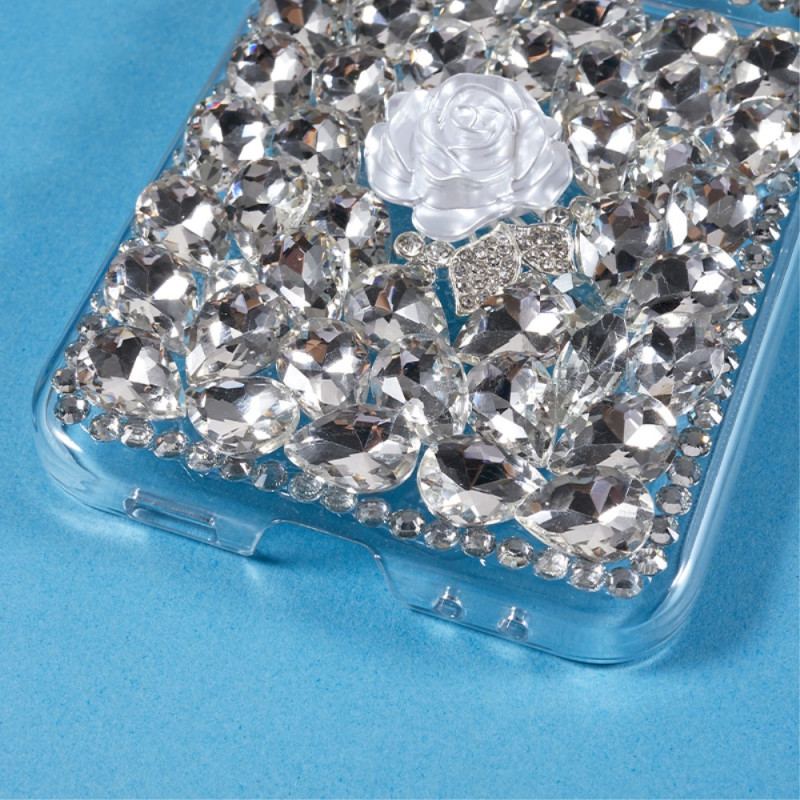 Etui Samsung Galaxy Z Flip 5 Uroki Białej Róży Etui Ochronne