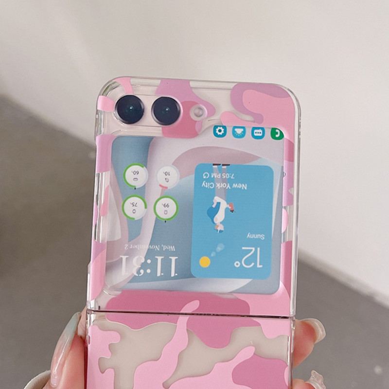 Futerały Samsung Galaxy Z Flip 5 Etui Na Telefon Jednolity Wzór Kamuflażu
