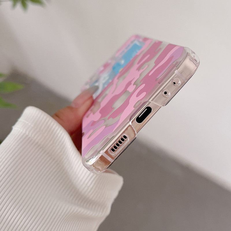 Futerały Samsung Galaxy Z Flip 5 Etui Na Telefon Jednolity Wzór Kamuflażu