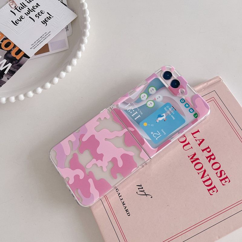 Futerały Samsung Galaxy Z Flip 5 Etui Na Telefon Jednolity Wzór Kamuflażu