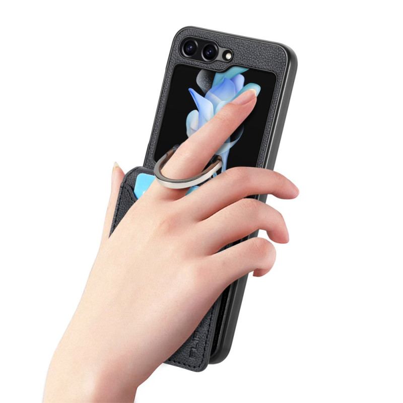 Futerały Samsung Galaxy Z Flip 5 Etui Na Telefon Etui Na Karty I Pierścionek