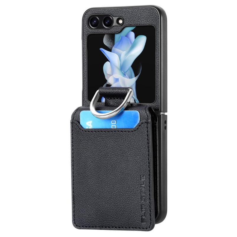 Futerały Samsung Galaxy Z Flip 5 Etui Na Telefon Etui Na Karty I Pierścionek