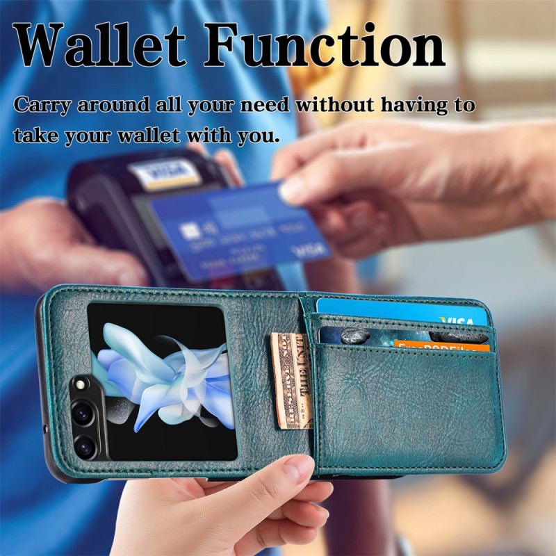 Futerały Samsung Galaxy Z Flip 5 Etui Na Telefon Etui Na Karty Zabytkowe