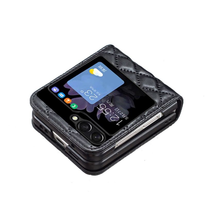 Futerały Samsung Galaxy Z Flip 5 Etui Na Telefon Pikowany Styl Binfen Kolor