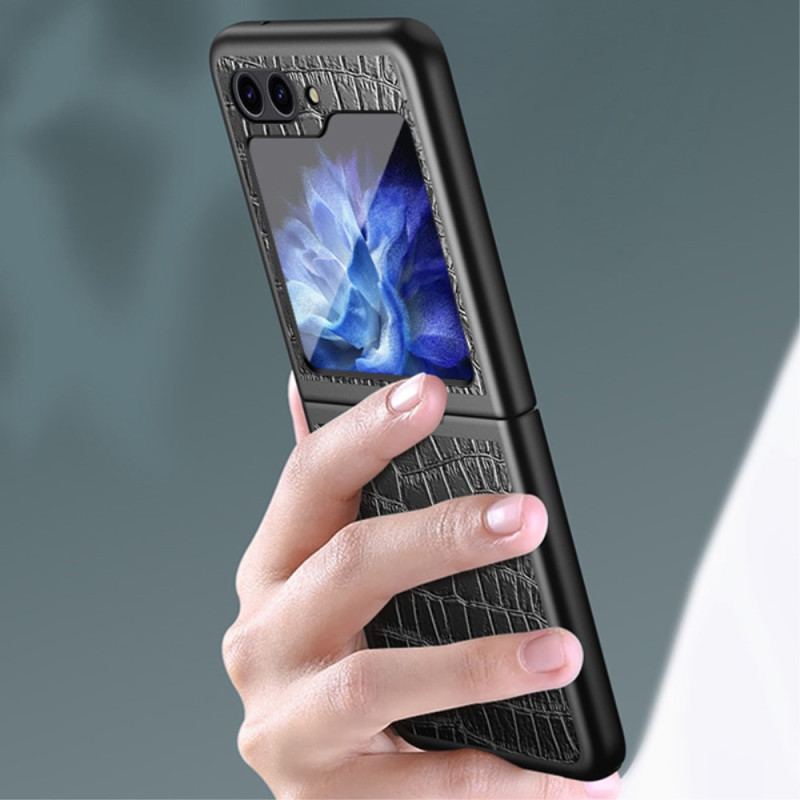 Futerały Samsung Galaxy Z Flip 5 Etui Na Telefon Styl Krokodyla