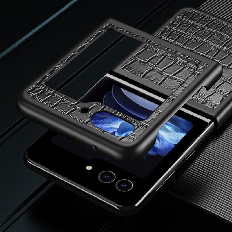 Futerały Samsung Galaxy Z Flip 5 Etui Na Telefon Styl Krokodyla