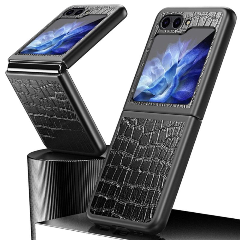 Futerały Samsung Galaxy Z Flip 5 Etui Na Telefon Styl Krokodyla