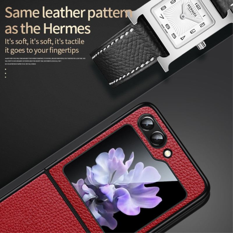 Futerały Samsung Galaxy Z Flip 5 Etui Na Telefon Sulada Efekt Skóry