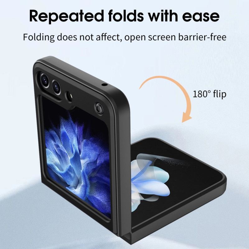 Futerały Samsung Galaxy Z Flip 5 Etui Na Telefon Zintegrowany Pierścień Podtrzymujący