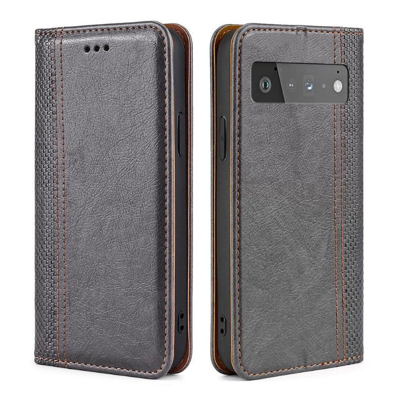 Obudowa Etui Na Telefon do Google Pixel 6 Pro Etui Folio Flip Folio Stitching