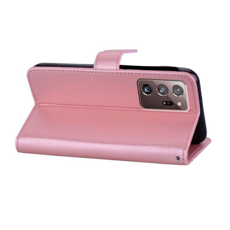 Etui Folio do Samsung Galaxy Note 20 Ultra Wytłaczana Sowa
