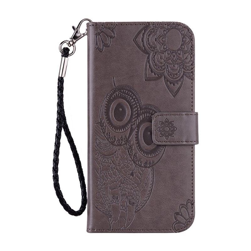 Etui Folio do Samsung Galaxy Note 20 Ultra Wytłaczana Sowa