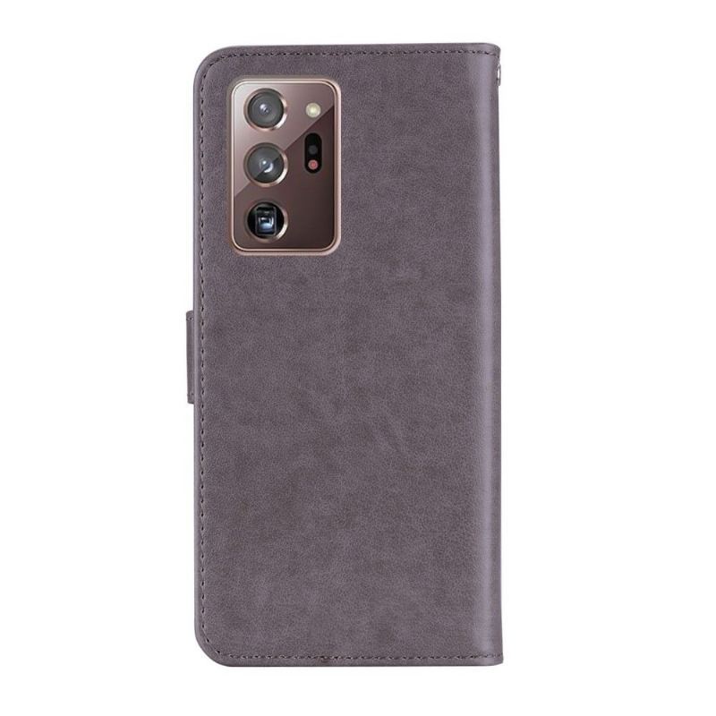 Etui Folio do Samsung Galaxy Note 20 Ultra Wytłaczana Sowa
