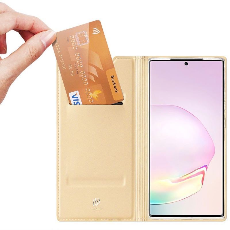 Skórzany Futerał do Samsung Galaxy Note 20 Ultra Satynowa Powłoka