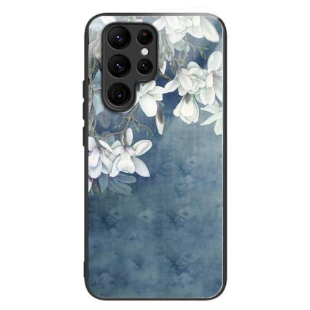 Etui Do Samsung Galaxy S24 Ultra 5g Magnolie Ze Szkła Hartowanego