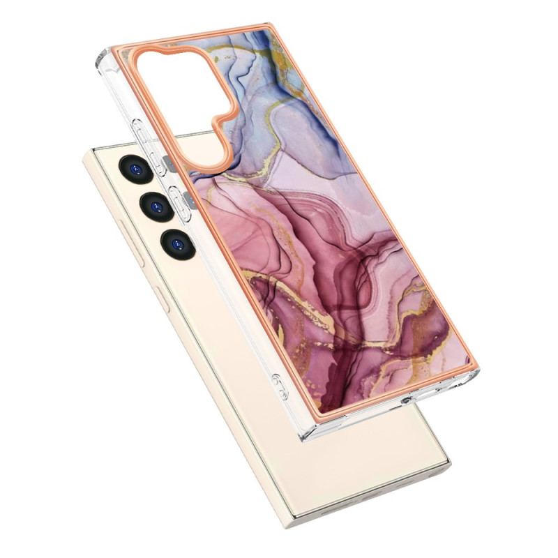 Etui Do Samsung Galaxy S24 Ultra 5g Marmurowy Wzór