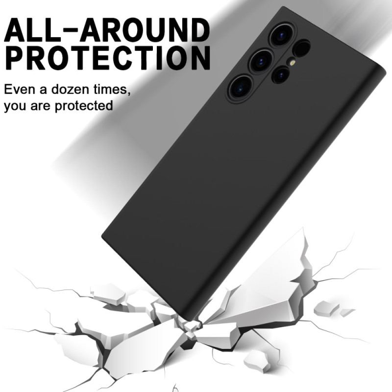 Etui Do Samsung Galaxy S24 Ultra 5g Pasek Z Płynnego Silikonu
