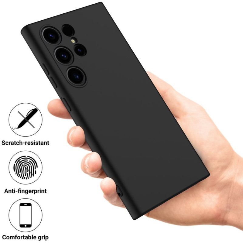 Etui Do Samsung Galaxy S24 Ultra 5g Pasek Z Płynnego Silikonu
