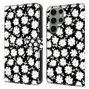 Etui Folio Do Samsung Galaxy S24 Ultra 5g Kwiatowy Wzór