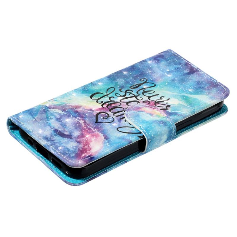 Etui Folio Do Samsung Galaxy S24 Ultra 5g Nigdy Nie Przestawaj Marzyć Z Paskiem