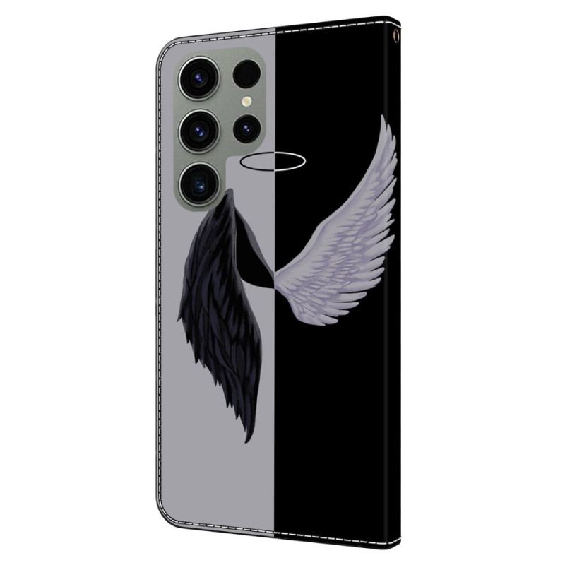 Etui Folio Do Samsung Galaxy S24 Ultra 5g Skrzydła Dwukolorowe